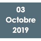 Jeudi 3 octobre 2019