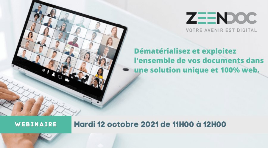 le Groupe ROS DIGITAL organise, en partenariat avec ZEENDOC, une démonstration en ligne de sa solution de dématérialisation des documents d'entreprise.