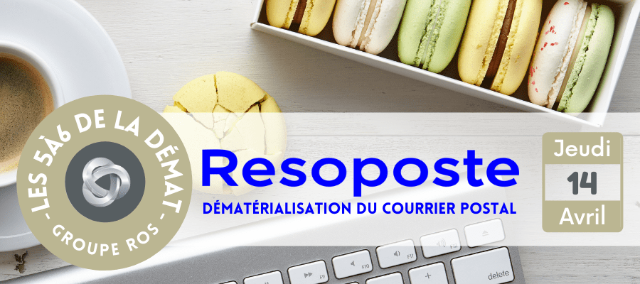 Le Groupe ROS vous invite à participer aux 5à6 de la Démat, en visio ou dans nos agences, pour découvrir nos solutions de digitalisation.