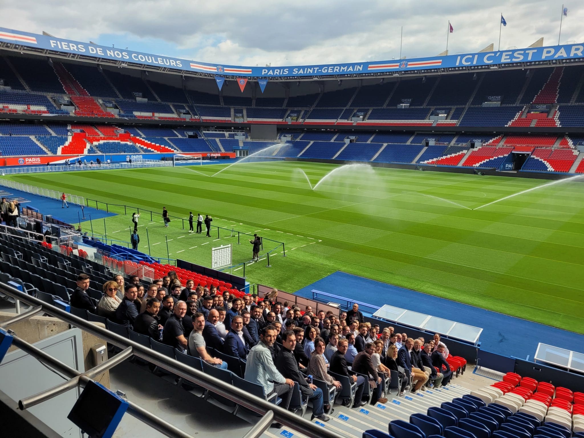 PARC DES PRINCES GROUPE ROS REUNION DE RENTREE