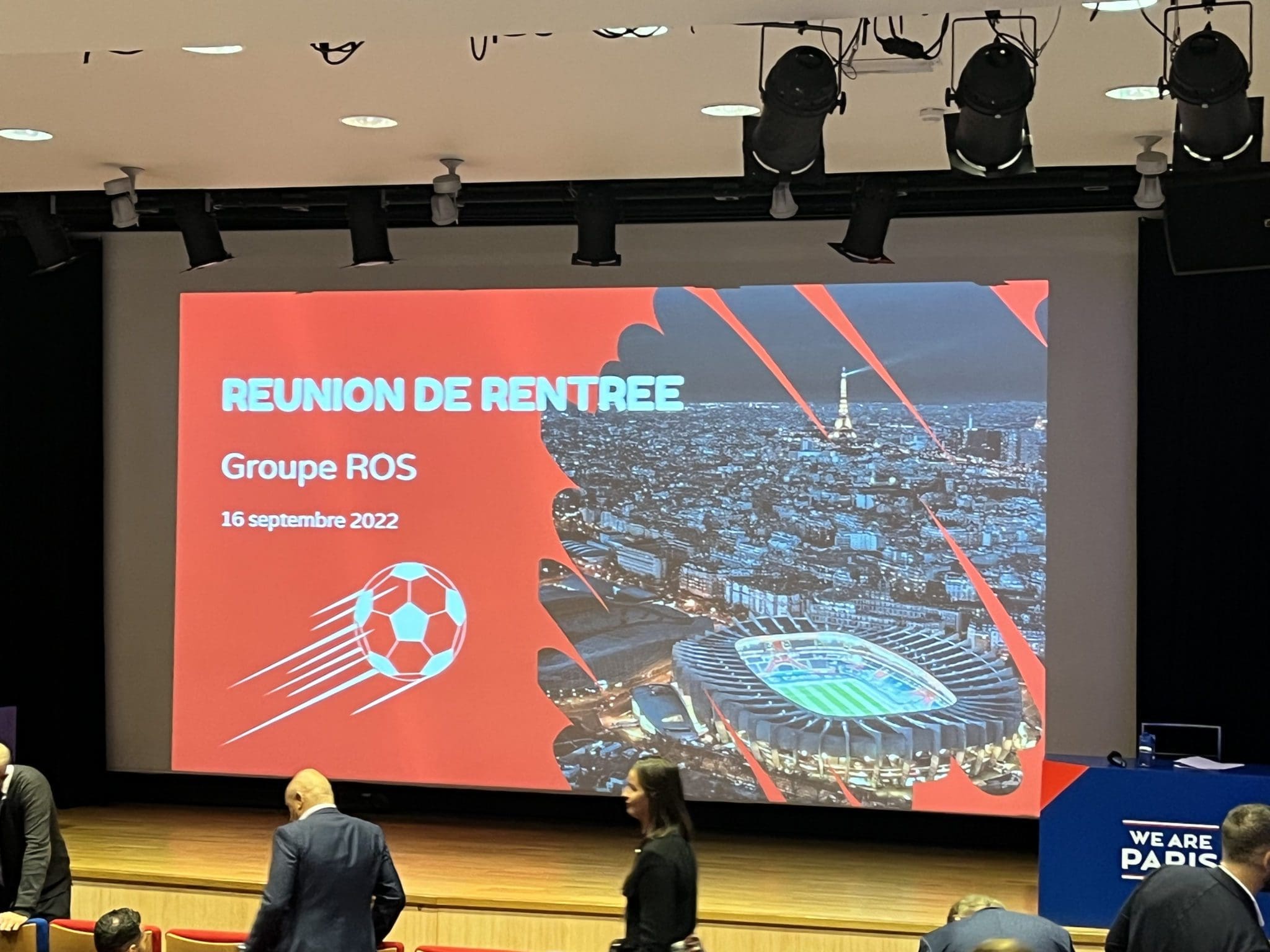 GROUPE ROS REUNION DE RENTREE
