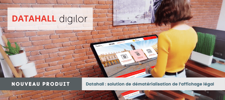 Datahall, la solution pour un affichage dématérialisé