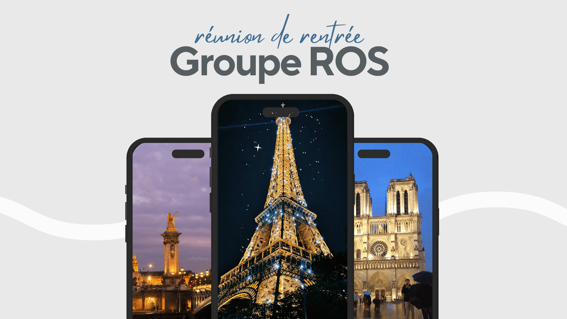 Réunion de rentrée Groupe ROS DIGITAL