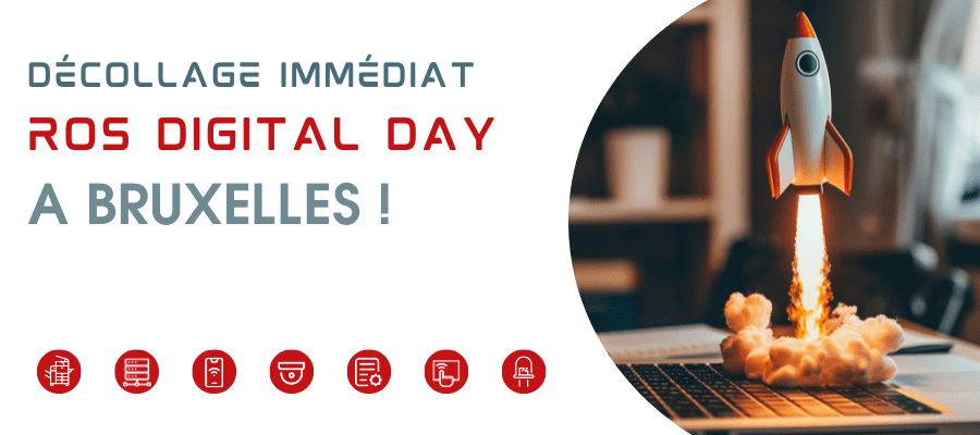 ROS Digital Bruxelles vous invite à participer à son ROS Digital Day le jeudi 3 avril 2025 dans son agence