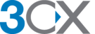 3CX Logo gris